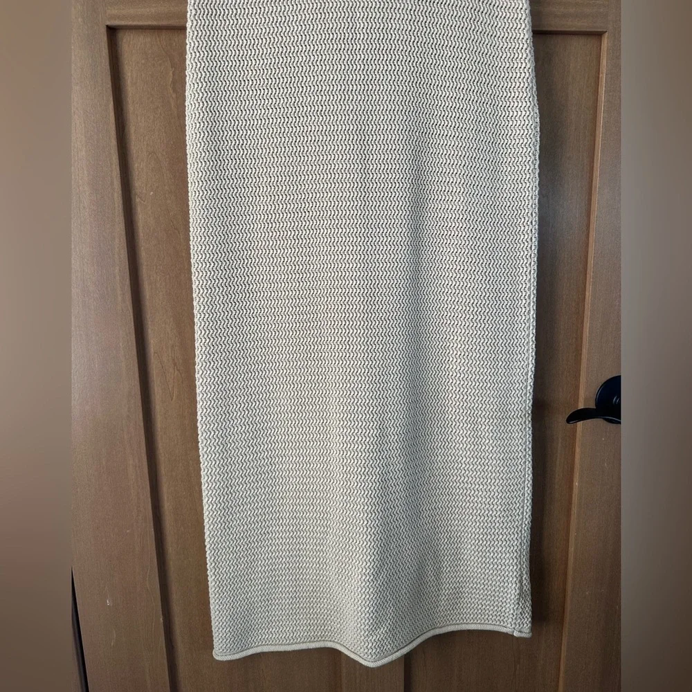 NWT Miou Muse The Palma Crochet Knit Sleeveless Sweater Dress size M - Picture 3 of 11